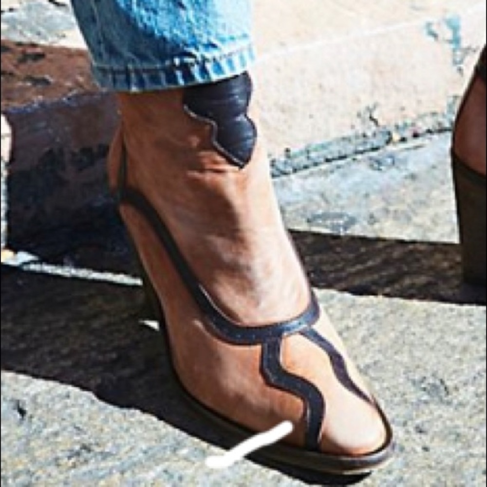 Free People • leather western booties - Picture 7 of 7